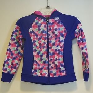 Champion Fleece Jacket Blue Medium